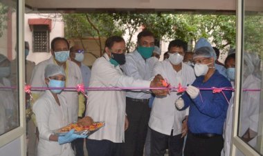 धनबाद: डीसी ने किया PMCH में डेडीकेटेड कॉविड -19 हॉस्पीटल का उद्घाटन 