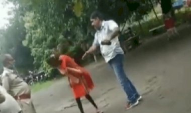 साहिबगंज : बरहेट पुलिस स्टेशन में लड़की की पिटाई,  वीडीओ वायरल, ऑफिसर इंचार्ज हरीश पाठक सस्पेंड (देखें VIDEO)