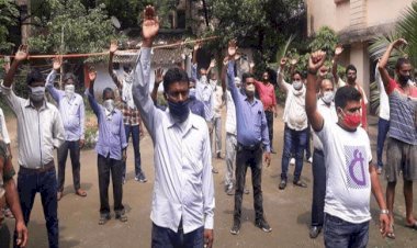 धनबाद: डीटीओ ने ओवर हाइट बिचाली गाड़ी से वसूला फाइन, आंदोलन पर उतरे व्यवसायी, चारा आपूर्ति ठप होने से पशुपालक परेशान