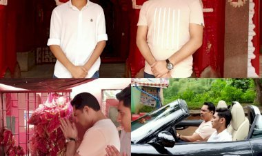 झारखंड कांग्रेस के सचिव रणविजय सिंह ने मनाया जन्मदिन, लिलोरी मंदिर में पूजा-अर्चना की