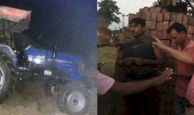 पाकुड़: महेशपुर में बालू माफिया ने  सीओ व सीआई को ट्रैक्टर से कुचलने की कोशिश, ड्राइवर अरेस्ट