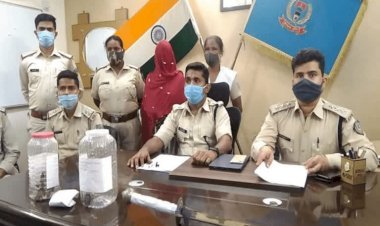 धनबाद: राजगंज के चंद्रकांत टुडू मर्डर केस का खुलासा, वाइफ ने ही की थी हसबैंड की मर्डर (देखें VIDEO)