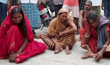 बिहार: नालंदा में  रोड पर खड़े ट्रक से टकराया एंबुलेंस, एक ही फैमिली के चार लोगों की मौत, तीन घायल