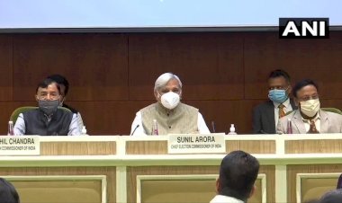 बिहार में तीन फेज में होगें विधानसभा चुनाव, चुनाव आयोग ने किया डेट का ऐलान, 10 नवंबर को काउंटिंग व रिजल्ट