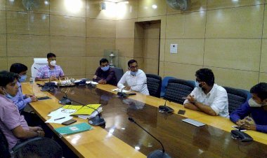 धनबाद: डीसी ने की बीसीसीएल मैनेजमेंट के साथ बैठक,12 अक्टूबर से शुरू होगा पुनर्निर्मित कोविड-19 हॉस्पीटल