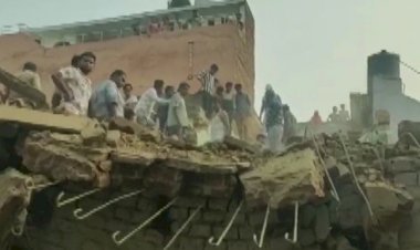 यूपी: अलीगढ़ में खिलौने बनाने की फैक्ट्री में विस्फोट, चार लोगों की मौत, कई घायल