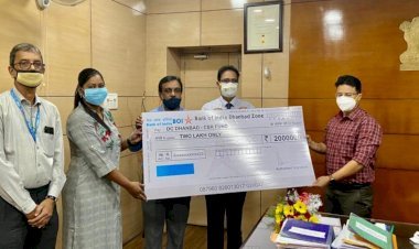 Dhanbad news:डीएमसी की दो पार्किंग बंदोबस्ती,जिला परिषद टेंडर, BOI ने डीसी को दिया चेक, एडवोकेट के घर में चोरी, रेप की कोशिश