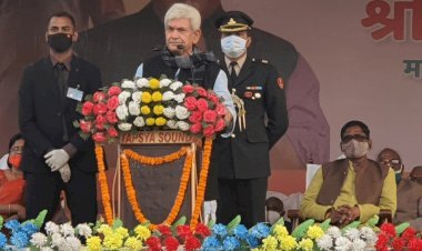 जम्मू-कश्मीर में नए प्रकार का विश्वास पैदा हुआ है:एलजी मनोज सिन्हा