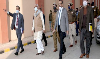 बिहार: क्राइम आउट ऑफ कंट्रोल, CM नीतीश पहुंचे पुलिस हेडक्‍वाटर, कहा- क्राइम कंट्रोल करके रहेंगे, CCTV  कैमरे की जद में होंगे संवेदनशील स्थान