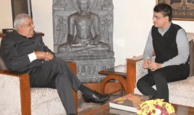 पश्चिम बंगाल: गवर्नर जगदीप धनखड़ से मिले सौरव गांगुली