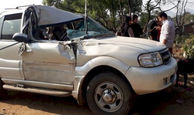 धनबाद: राजगंज जीटी रोड पर कंटेनर से टकरायी सफारी,आइपीएस अफसर के तीन रिलेटिव जख्मी