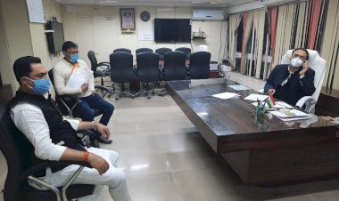 धनबाद: बीसीसीएल सीएमडी से मिले रणविजय सिंह, कोयला मजदूरों की समस्याओं पर वार्ता