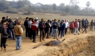 धनबाद: भूली में धारदार आर्म्स से प्राइवेट कंपनी के सिक्युरिटी गार्ड की मर्डर, रोड किनारे मिली बॉडी