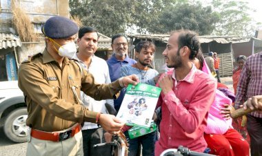  धनबाद:एनएचएआई टीम ने निरसा में चलाया सड़क सुरक्षा जागरुकता अभियान 