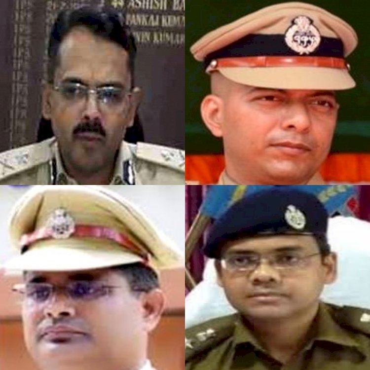 झारखंड: प्रोमोशन पाये चारों IPS की पोस्टिंग, नवीन कुमार सिंह बने एडीजी ऑपरेशन