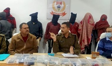 लातेहारः सुजीत सिन्हा व अमन साहू गैंग के प्रदीप गंझू समेत 11 क्रिमिनल अरेस्ट,आर्म्स व कारतूस बरामद