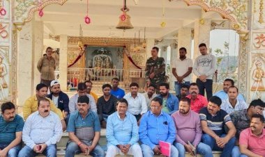 धनबाद: श्री श्री रामराज मंदिर चिटाही धाम में विष्णु महायज्ञ 13 से 21 फरवरी तक,तैयारी पूरी