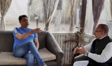 धनबाद: किसानों रैली की तैयारी को लेकर कार्यकारी जिला कांग्रेस अध्यक्ष ने रणविजय सिंह से की चर्चा