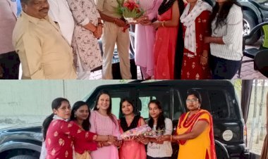 धनबाद: समाजसेवी रेखा सिंह को महिला दिवस पर महिलाओं को ने किया सम्मानित