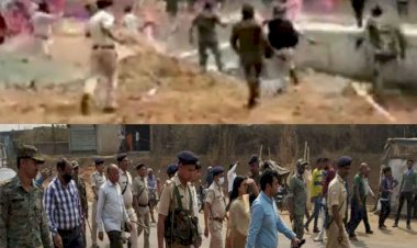 धनबाद: सुगियाडीह में सरकारी जमीन अतिक्रमण मुक्त कराने पहुंची प्रशासनिक टीम पर पथराव,लाठी चार्ज, अवैध निर्माण धवस्त