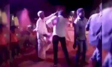 चचा बेफिक्र होकर नाच रहे थे DJ पर,बीच में हो गई चाची की एंट्री------, वीडियो वायरल