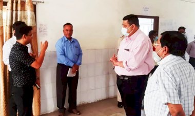 धनबाद: सदर अस्पताल बनेगा स्टेट ऑफ द आर्ट हॉस्पीटल, डीसी ने किया निरीक्षण 