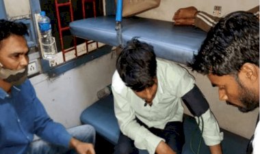 झारखंड:जम्मूतवी एक्सप्रेस ट्रेन में एक पैसेंजर को आया बुखार, मची अफरातफरी, भागने लगे लोग, RPF ने जांच करवाया