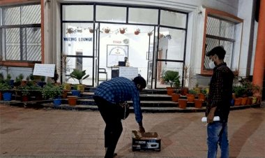 धनबाद:कोरोना वायरस संक्रमण का भय, Saraidhela Police Station में पब्लिक  एंट्री बैन,  ड्राप बाक्स में जमा हो रहा कंपलेन लेटर