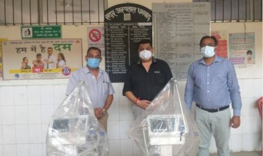 धनबाद: टाटा स्टील झरिया डिवीजन ने सदर अस्पताल को दिया वेंटिलेटर