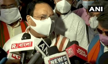 पश्चिम बंगाल: भारत के बंटवारे में हुई थी ऐसी हिंसा, हम जंग को तैयार, कल कोलकाता में देंगे धरना:जेपी नड्डा