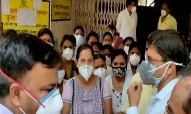 पलामू: एमआरएमसीएच में कोरोना संक्रमित की मौत, परिजनों ने नर्स को पीटा, डॉक्टर के कपड़े फाड़े