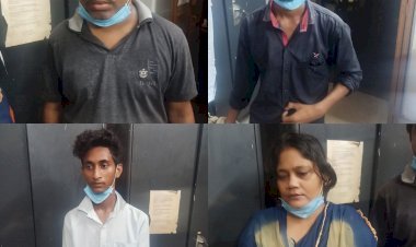 धनबाद: सरायढेला कुसुम विहार में हुई डकैती और मर्डर का खुलासा, किरायेदार दंपत्ति समेत चार अरेस्ट