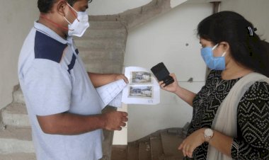 धनबाद डीपीआरओ ने किया निर्माणाधीन प्रेस क्लब भवन का निरीक्षण