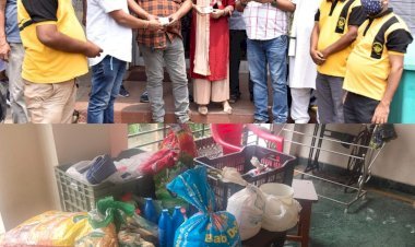 धनबाद: हेल्प एक कोशिश समाजिक संस्था ने दिया ऑक्सीमीटर, सदर अस्पताल व SNMMCH में भोजन वितरण