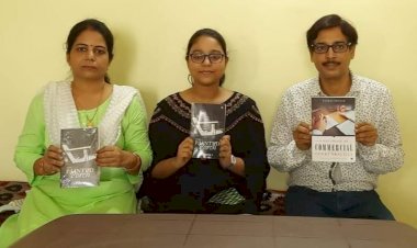 धनबाद: DPS की 10 वीं की स्टटूडेंट अंशिका ने लिखी द पेंटेड पोर्च नामक बुक 