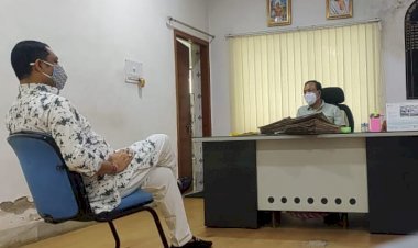 धनबाद: डीटीओ से मिले रणविजय सिंह, समस्याओं से काराया अवगत 