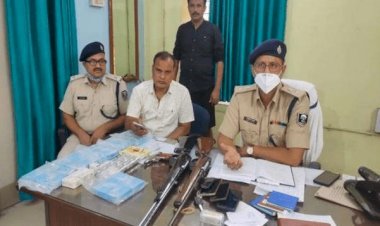 बिहार: अरवल में दो रेगुलर राइफल, एक रेगुलर पिस्टल और 500 गोलियों के साथ बीएसएफ कांस्टेबल अरेस्ट