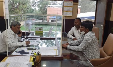 रांची: बाघमारा MLA ढुल्लू महतो की सीएमडी पीएम प्रसाद से वार्ता,जन समस्याओं की समाधान की मांग