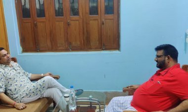 नेशनल एथलेटिक्स दिव्यांग प्लेयर अजय पासवान के नियोजन के लिए खेल मिनिस्टर से मिले रणविजय