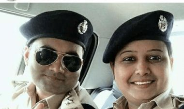 बिहार: एसडीपीओ रेशू कृष्णा ने हसबैंड को IPS का वर्दी पहनाया, पोज देते हुए फोटो सोशल मीडिया पर किया पोस्ट