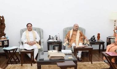 यूपी सीएम योगी आदित्यनाथ ने की अमित शाह व जेपी नड्डा के साथ बैठक, कैबिनेट का जल्द विस्तार संभव