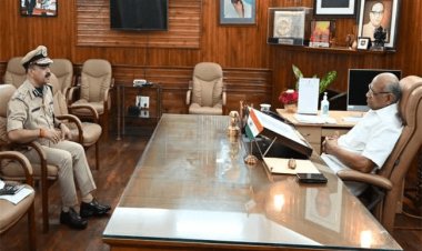 झारखंड: डीजीपी ने की गवर्नर मुलाकात, ल़ॉ एंड ऑर्डर मामले की दी जानकारी