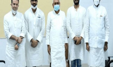 बिहार : CM नीतीश कुमार और पशुपति कुमार पारस की मुलाकात, चिराग पासवान के लिए टेंशन