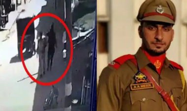 जम्मू-कश्मीर: श्रीनगर आतंकवादी ने पुलिसकर्मी के सिर में पीछे से मारी गोली, शहीद