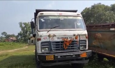 धनबाद: सेल कोलियरी डिवीजन की टासरा प्रोजेक्ट से कोयला चोरी का पर्दाफाश, बलियापुर में हाइवा जब्त