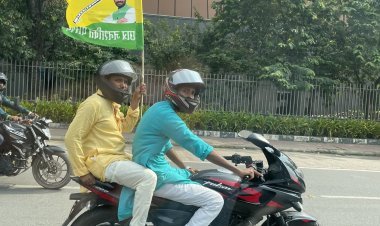 बिहार: लालू के लाल तेज प्रताप का LP आंदोलन शुरू,गांधी मैदान से पैदल पहुंचे JP आवास