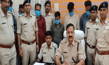 गढ़वा: किडनैप कंट्रेक्टर  दो घंटे में बरामद, पुलिस ने छह क्रिमिनलों को दबोचा