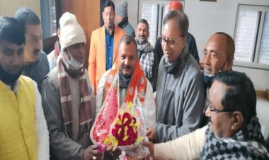 बिहार: राजेंद्र सिंह की घर वापसी, एलजेपी छोड़ बीजेपी में लौटे