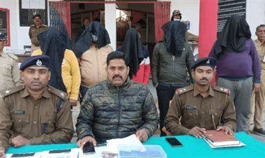 चतरा: रेलवे का फर्जी नियुक्ति पत्र देकर ठगी करने वाले इंटर स्टेट गैंग का खुलासा, पांच अरेस्ट