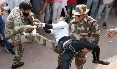 उत्तर प्रदेश: ताजमहल कैंपस में पाकिस्तान जिंदाबाद का नारा, सिक्युरिटी गार्ड ने आरोपी को पीटा